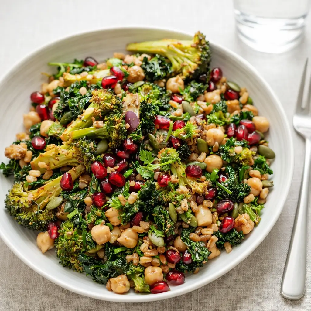 Winter Farro and Kale Salad Recipe – Bright, Hearty, Delicious