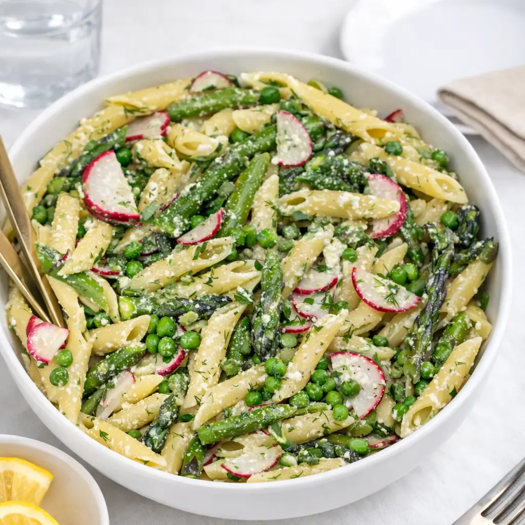 Asparagus Pasta Salad: Healthy and Vibrant Vegetarian Lunch Idea