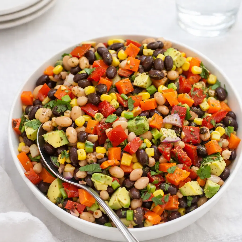 Cowboy Caviar With Fresh Lime Dressing – Quick, Healthy & Delicious!