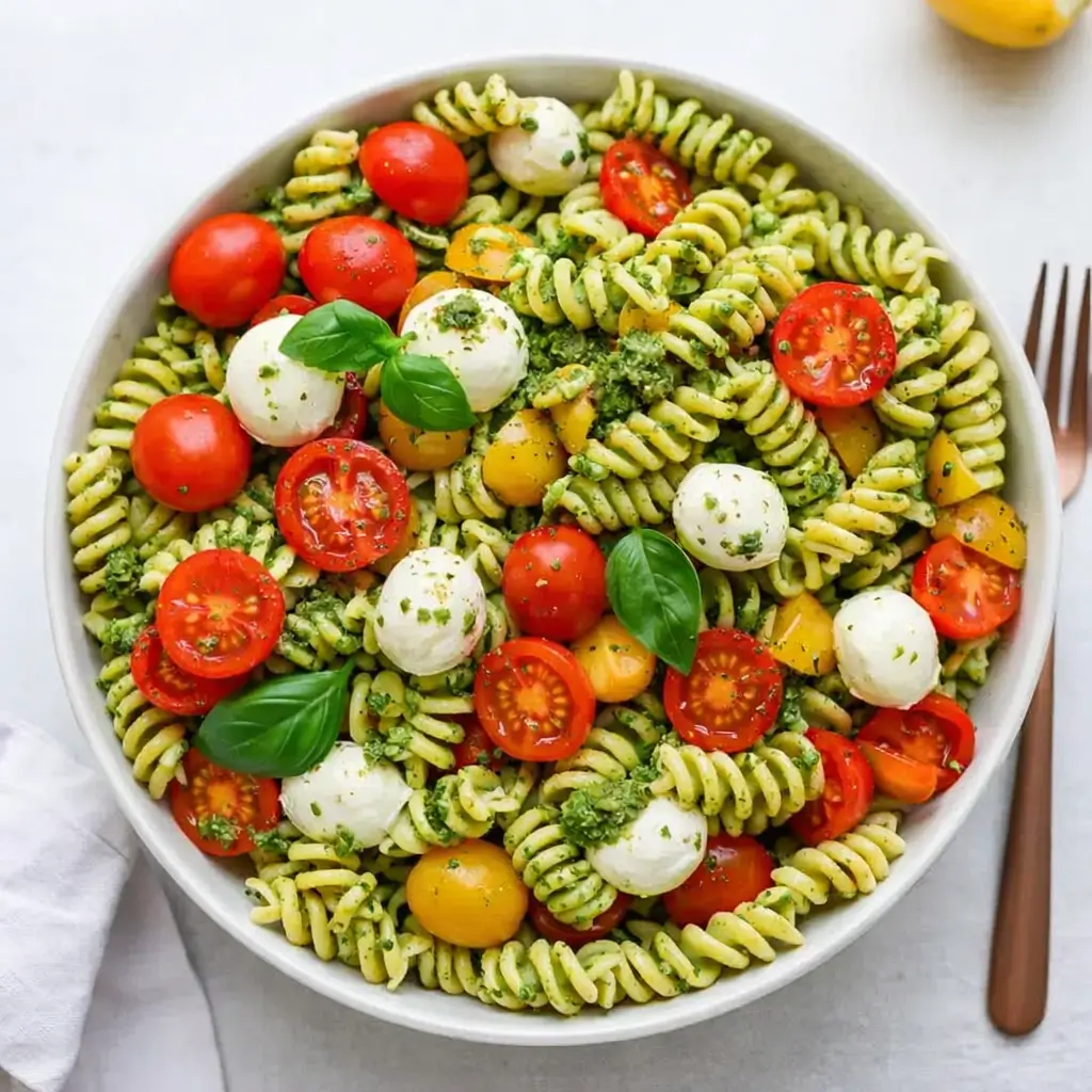 Easy Pesto Pasta Salad: Fresh, Colorful, and Crowd-Pleasing
