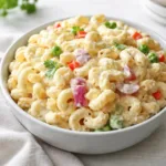 Gordon Ramsay Macaroni Salad in bowl
