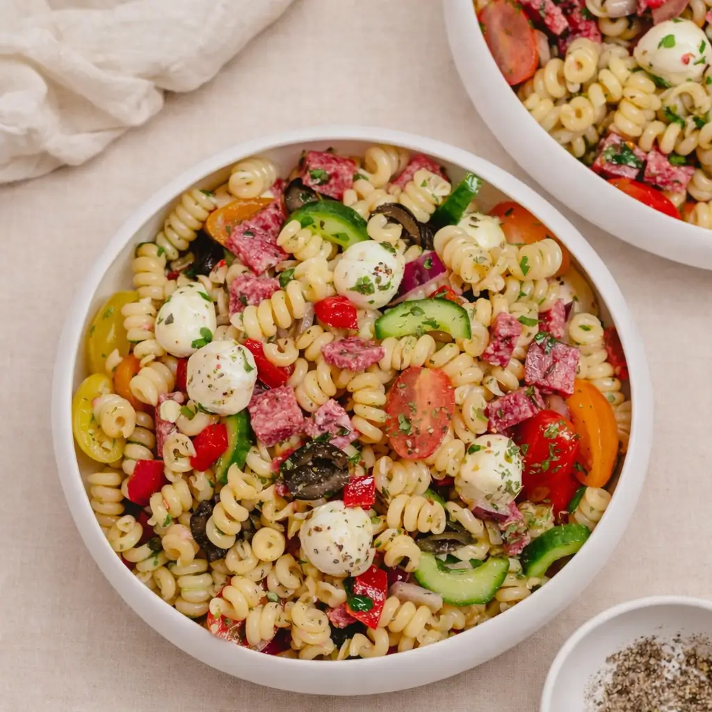Healthy Italian Pasta Salad Recipe: Easy, Fresh, and Family Approved