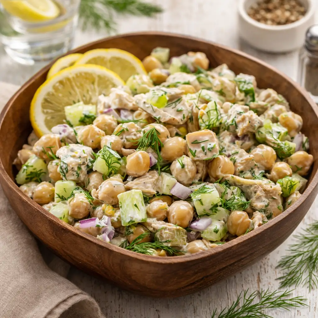 Healthy Tuna Garbanzo Bean Salad – Easy Step by Step Guide