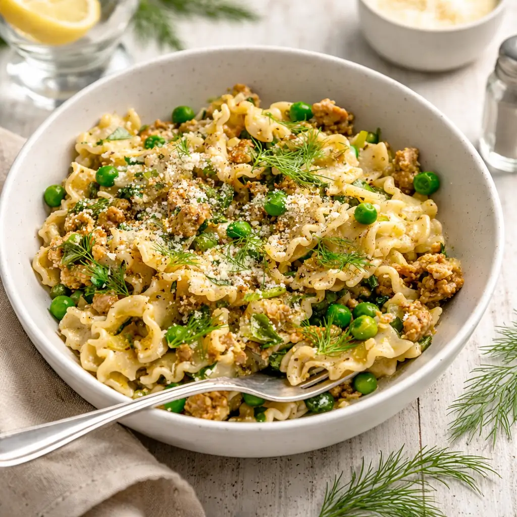 Herby Spring Pasta Salad With Protein – Easy, Fresh, and Filling