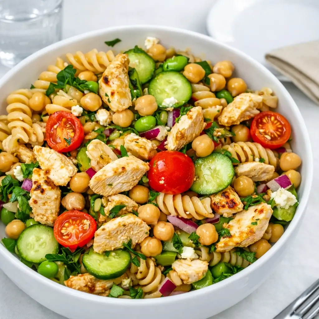 High-Protein Pasta Salad: Quick and Healthy Dinner Inspiration