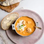 Icelandic Fish Soup with Creamy Broth and Leeks