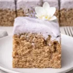 London Fog Cake with Lavender Cream Cheese Frosting