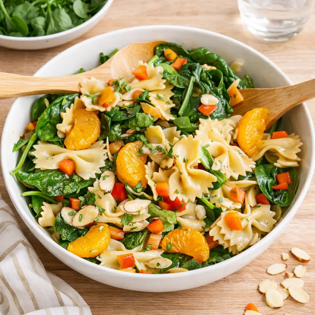 Mandarin Spinach Pasta Salad: Simple & Amazing Recipe