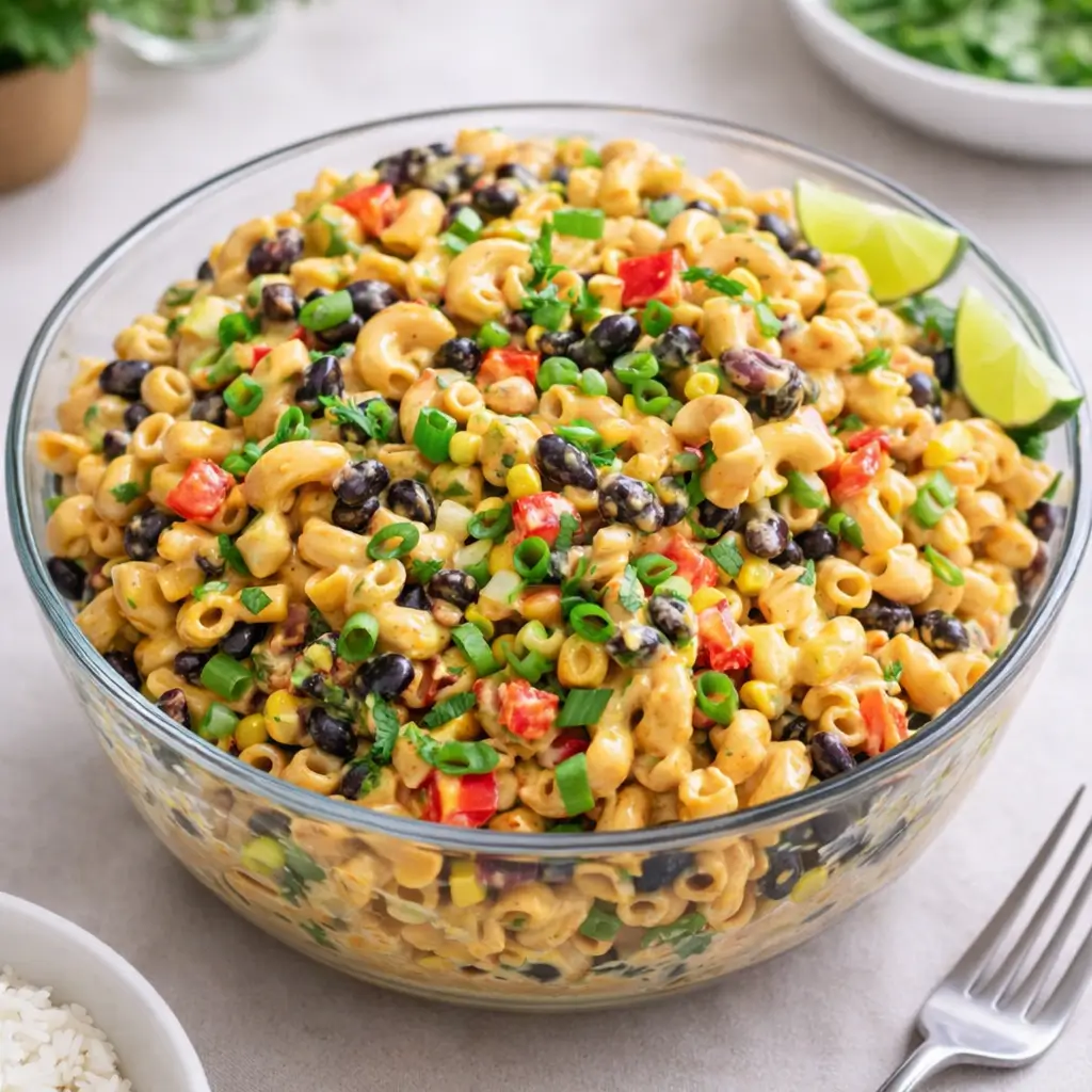 Mexican Macaroni Salad: Creamy, Zesty, Crowd-Pleaser
