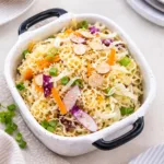 Pioneer Woman Ramen Noodle Salad on Summer Picnic Table