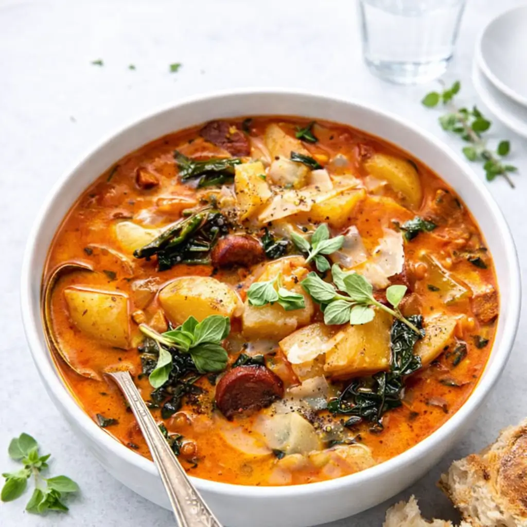 Smoky Potato and Kale Soup: Amazing 30-Minute Meal