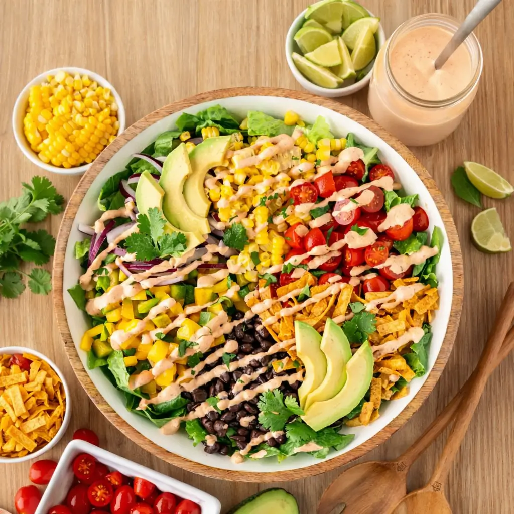 Southwest Salad with Chipotle Ranch