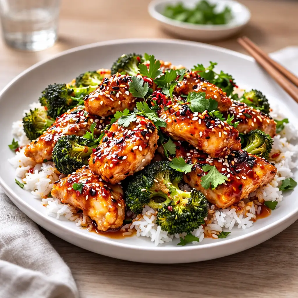 Thai Peanut Chicken and Broccoli Bowls: The Best Healthy Weeknight Meal