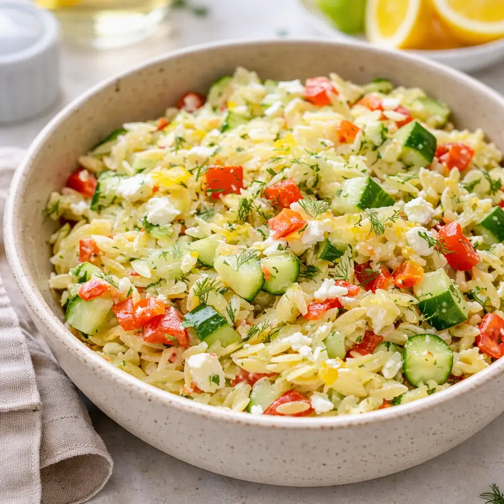 Best Lemon Orzo Pasta Salad: Your New Favorite Mediterranean Side Dish