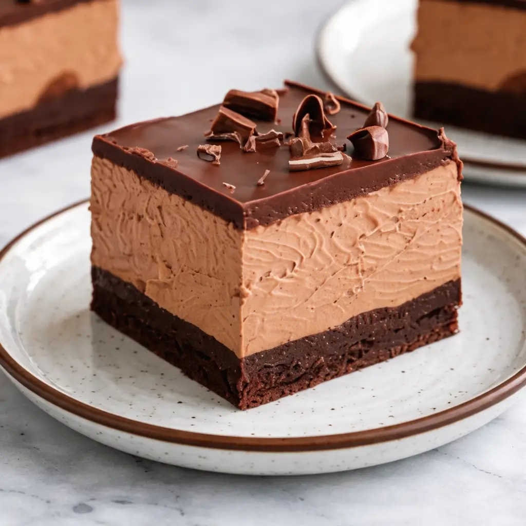 Chocolate Mousse Brownies: The Ultimate Triple-Layer Dessert