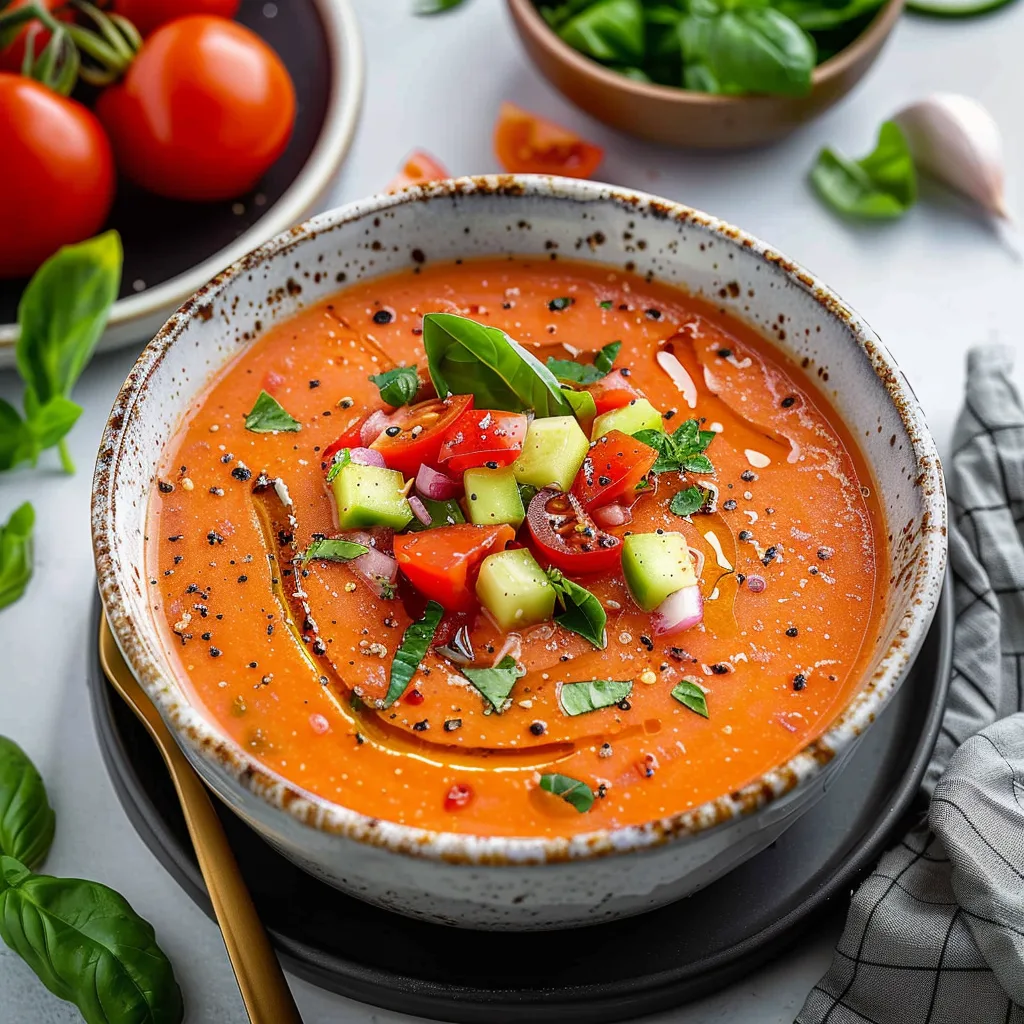 Easy Classic Gazpacho