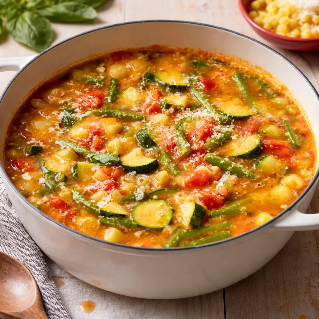 Ina Garten Summer Minestrone Soup: A Fresh Seasonal Feast