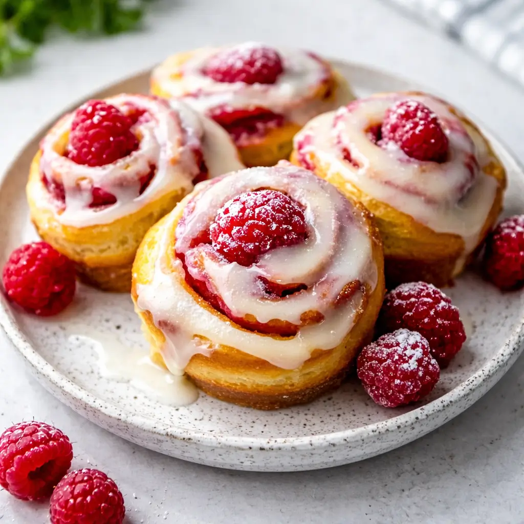 The Irresistible Appeal of Raspberry Cinnamon Rolls