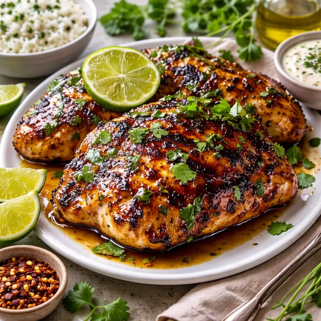 Key West Grilled Chicken with Tropical Citrus Marinade: The Best 35-Minute Meal