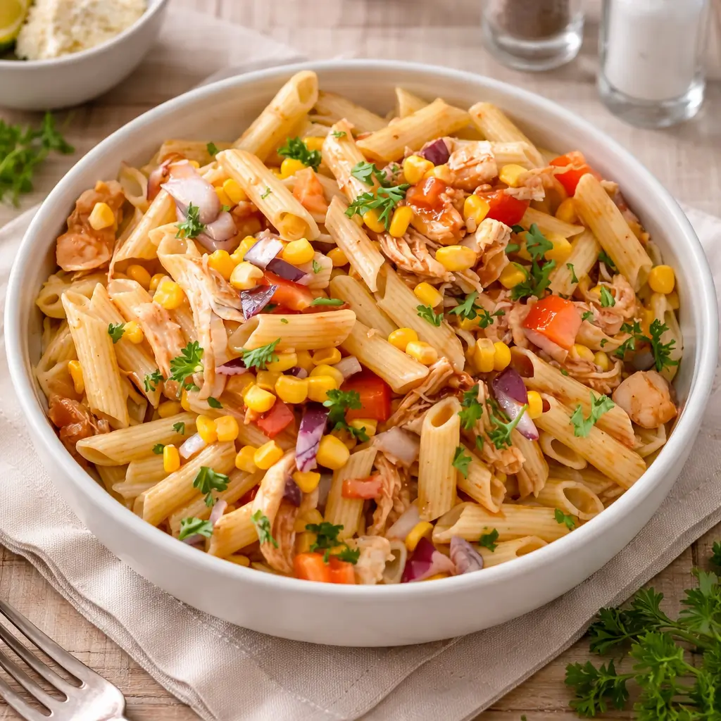 Light BBQ Chicken Pasta Salad: The Ultimate Quick Summer Meal