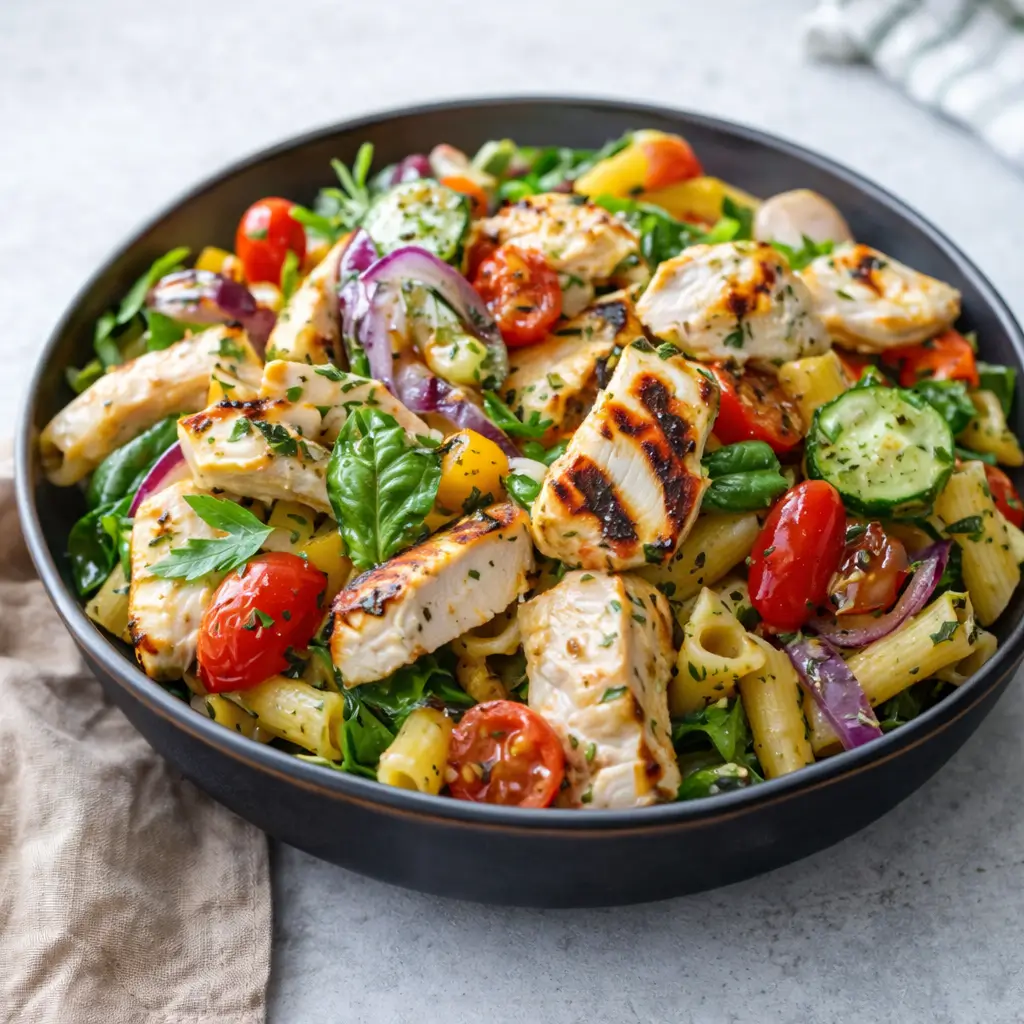 Best Mediterranean Chicken Pasta Salad: The Ultimate Quick & Easy Weeknight Win