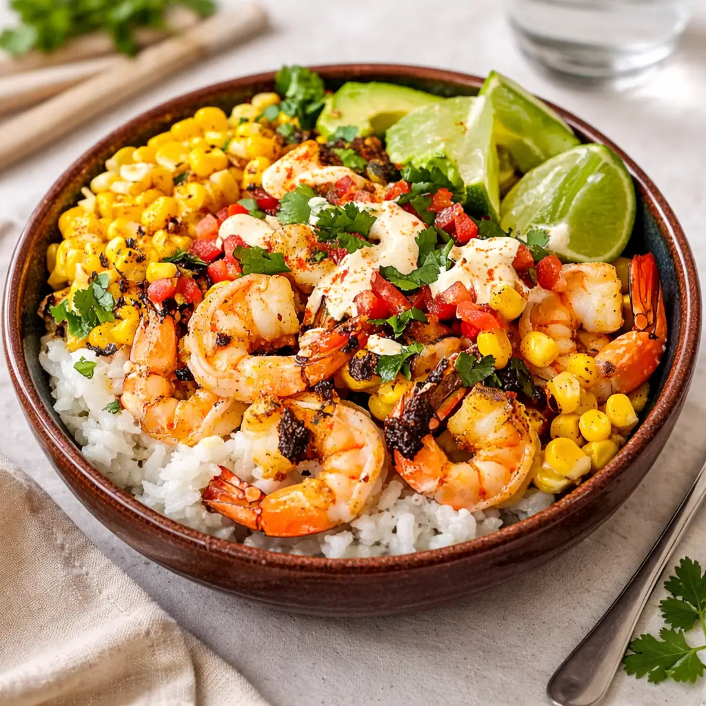 Mexican Street Corn Shrimp Bowls: A Quick 30-Minute Dinner