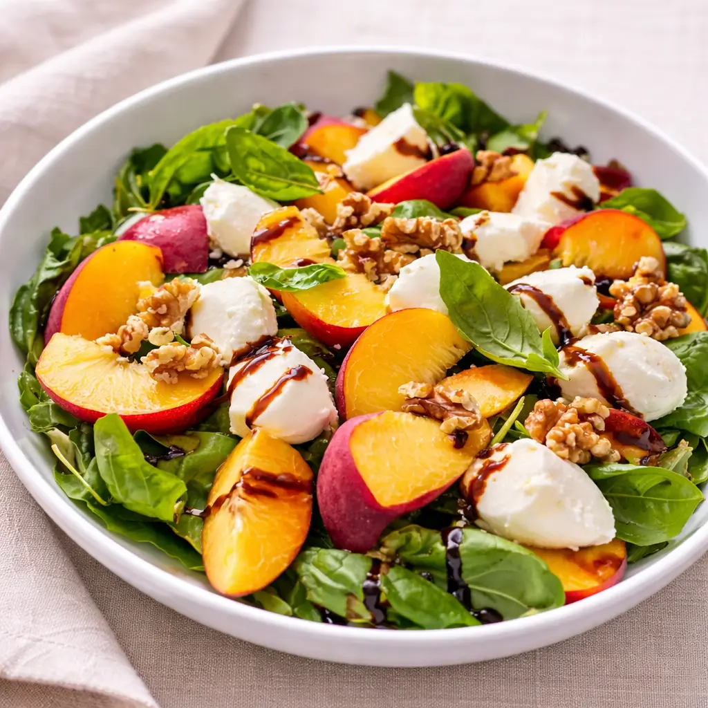 Millionaire Peach Salad: The Best 20-Minute Summer Side Dish