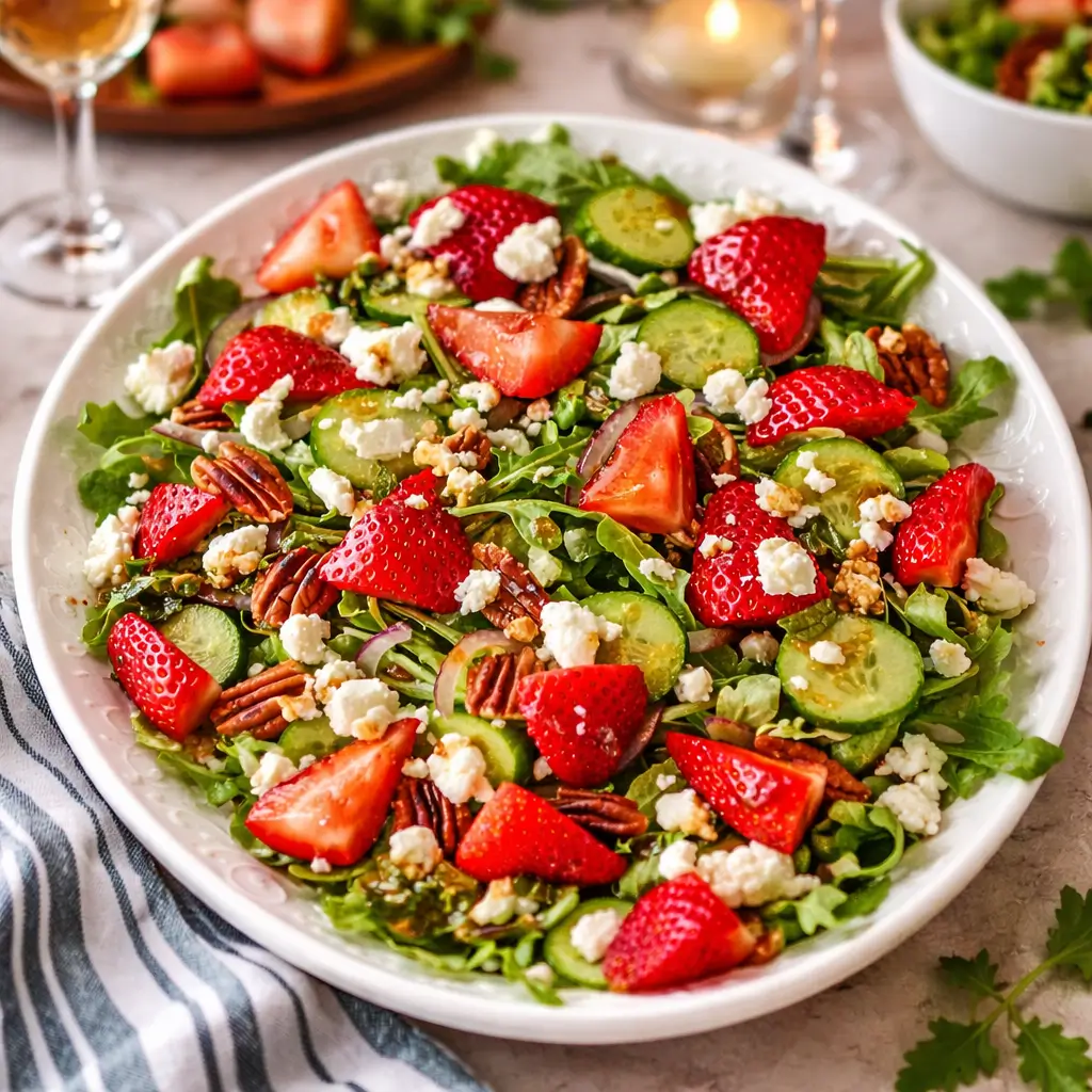 Strawberry Arugula Salad