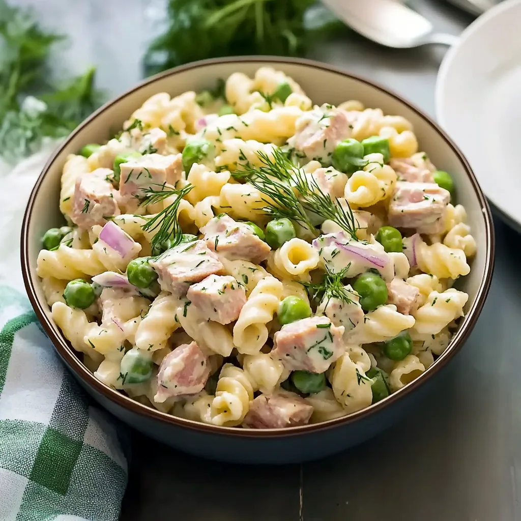 Dill Tuna Pasta Salad