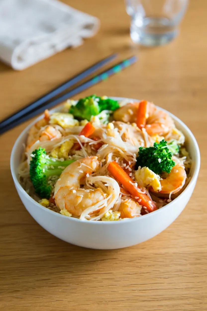 Gluten-Free Rice Noodle Stir Fry