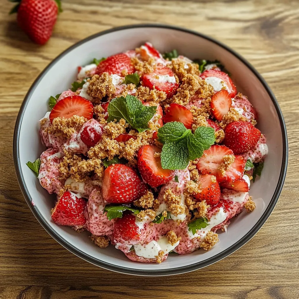 Strawberry Crack Salad – A Creamy Crunch to Your Kitchen