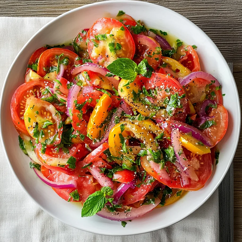 The Best Summer Tomato Salad