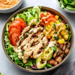 Best Healthy Burger Bowl with Special Sauce