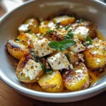 Mediterranean Baked Potatoes with Feta & Mint