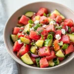 Delicious Watermelon Salad