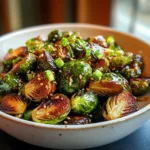 Honey Sriracha Brussels Sprouts