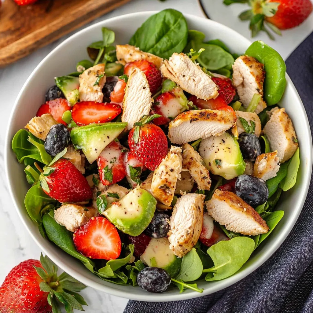 Strawberry Chicken Salad