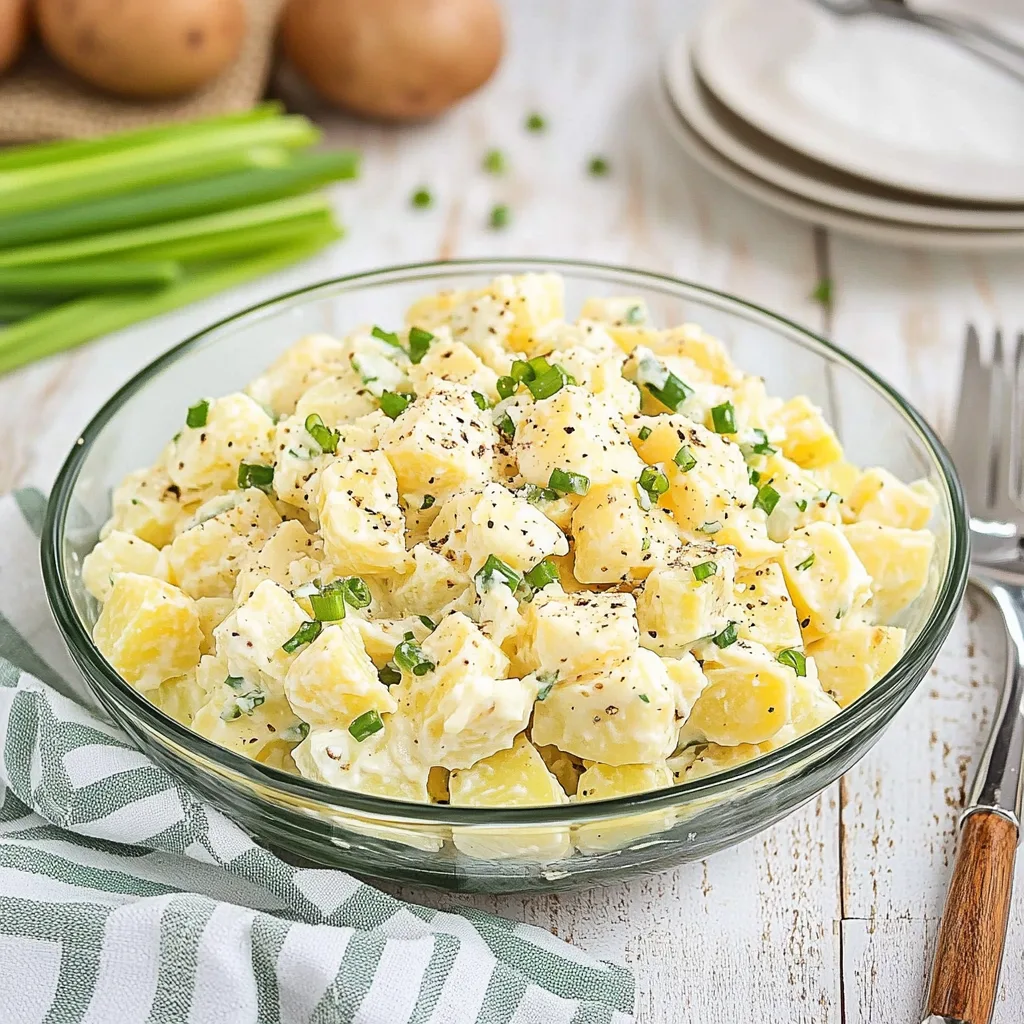 Classic Potato Salad with Eggs