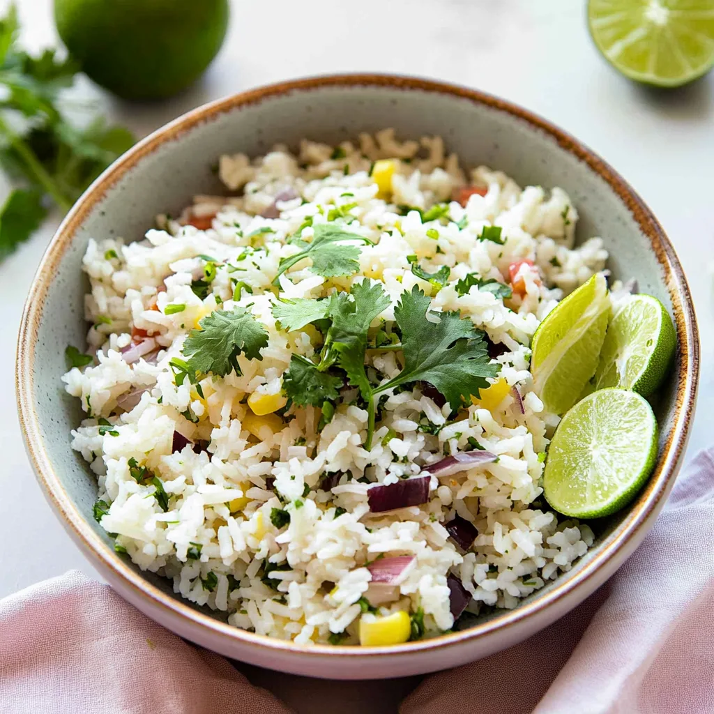 Lime Cilantro Rice Bowls – A Flavor-Packed Weekend Feast