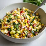 Zucchini Corn Salad with Cilantro and Feta – Vibrant Mexican-Inspired Dish