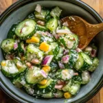 Refreshing Mexican Cucumber Salad
