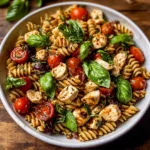 Caprese Chicken Pasta Salad