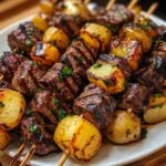 Grilled Steak and Potato Kabobs