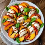 Peach Caprese Salad – A Summer Fresh Twist on a Classic