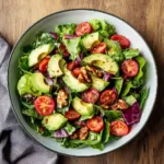 Delicious Spring Salad with Avocado