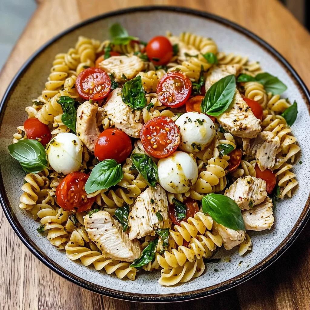 Chicken Caprese Pasta Salad: A Fresh Twist on Summer Eats
