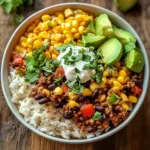 Savory Taco Rice Bowl: Comfort Food with a Twist