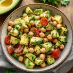 Protein Packed Avocado Chickpea Salad: A Nourishing, Flavorful Fusion