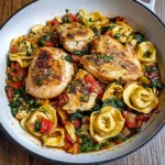 Creamy Tuscan Chicken with Tortellini – A Flavorful Weeknight Feast