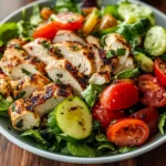 Simple Grilled Chicken Salad
